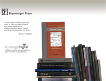Tablet Screenshot of brynmorgen.com